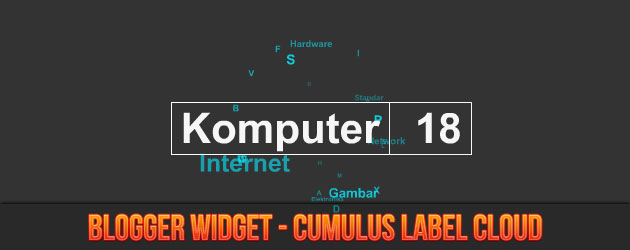 Blogger Cumulus Label Cloud