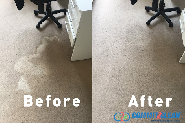 Carpet Cleaning before after - Melbourne