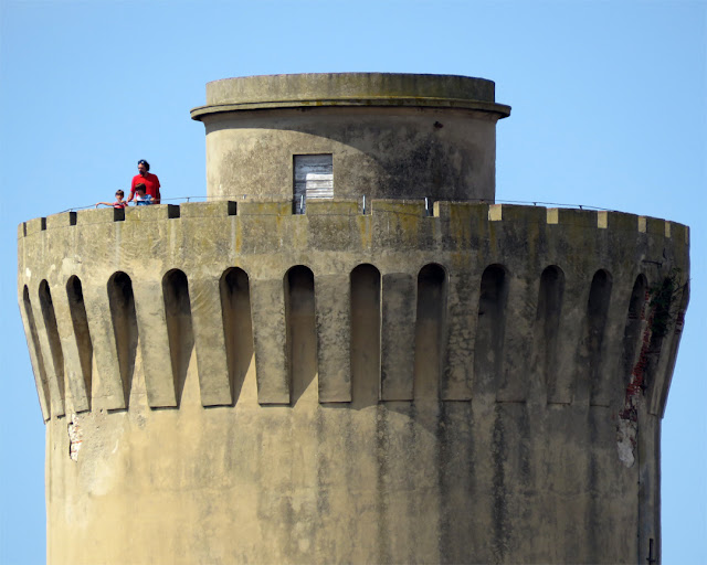 On top of the Matilda's Keep, Fortezza Vecchia, Old Fortress, Livorno