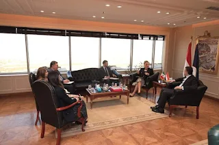 وزير السياحة يلتقي مع سفيرة دولة المكسيك لدى القاهرة