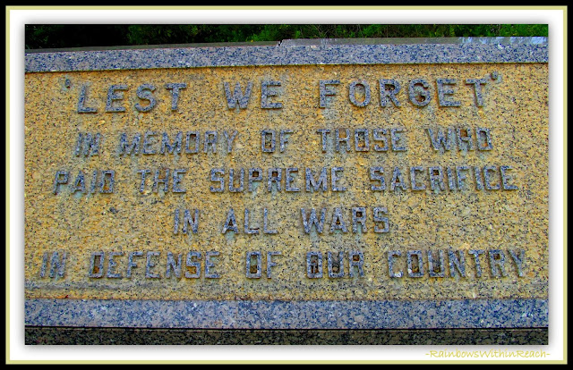 Veterans Sanctuary Marble Marker via RainbowsWithinReach