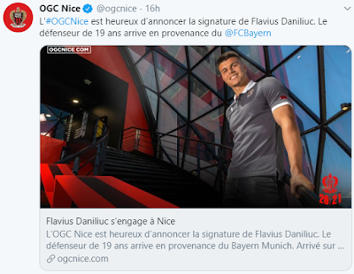 Flavius Daniliuc arrive à Nice