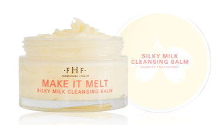 Close-up image of FarmHouse Fresh Make It Melt Cleansing Balm packaging.