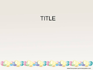 Free download Easter PowerPoint template 002A