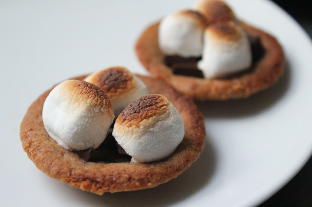 S'mores tartlets