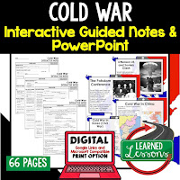 American History Guided Notes, Interactive Notebook, Note Taking, PowerPoints, Anticipatory Guides