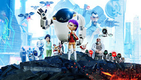 Imagen promocional con todos los personajes de la película