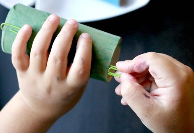 Paper Clip Fine Motor Activity