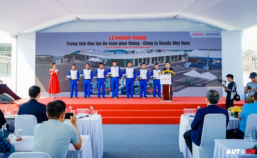 Honda khánh thành Trung tâm đào tạo ATGT tại TP.HCM