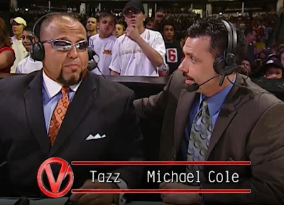 WWE Vengeance 2003 - Michael Cole and Tazz called the action