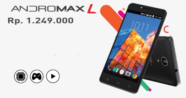 SPESIFIKASI DAN HARGA HP ANDROMAX L. 4G LTE TERBARU 