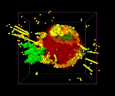 Imagen de Animación 3-D de Cas A