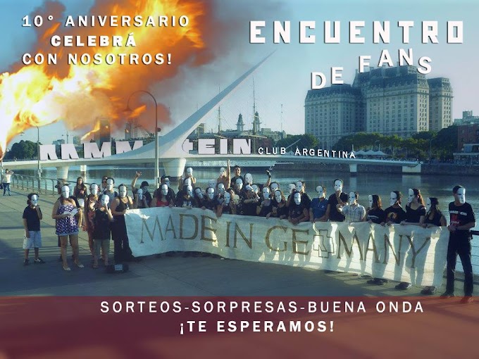 10 AÑOS DE RAMMSTEIN CLUB ARGENTINA