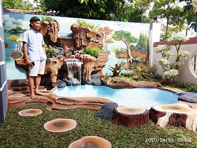 Tukang kolam tebing gresik