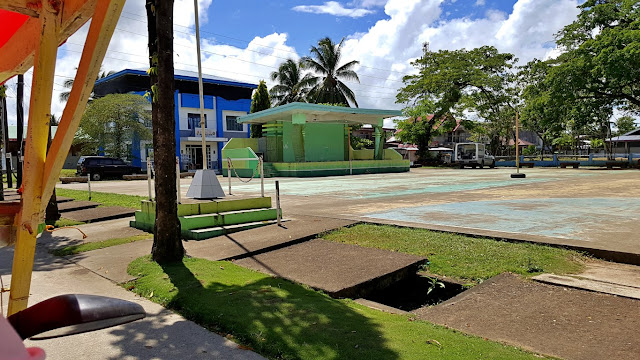 Hinatuan Municipal Plaza, Stage and Police Station