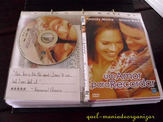 Organização de DVD