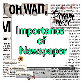 Essay on Importance of Newspaper