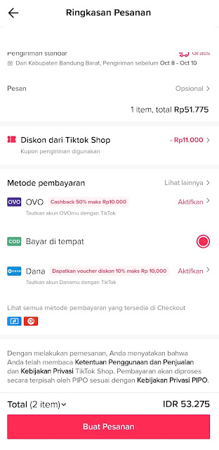 cara membeli dua barang di tiktok shop atau lebih #4