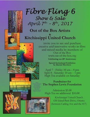 Fibre Fling 6 Show & Sale poster