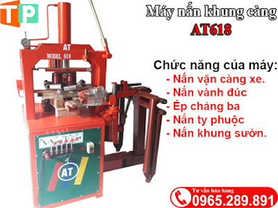 Máy nắn khung càng xe máy AT618