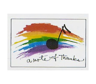 A Note Of Thanks Greeting Cards