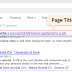 How many characters will be displayed in page title?