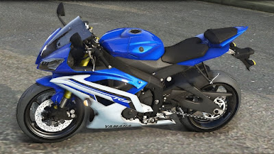 Download do mod da moto Yamaha YZF-R6 2015 para o jogo GTA 5 PC, Baixe esse mod gratis !