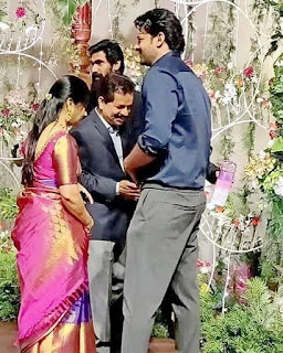 Celebrities At Venkatesh daughter Ashritha wedding reception