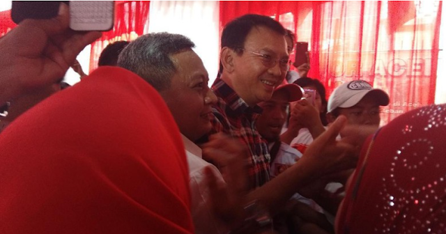Ahok Berterima Kasih Kepada DPP Projo Atas Dukungannya Di Putaran Kedua