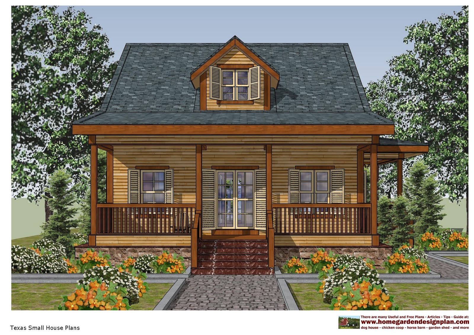  home  garden  plans  SH100 Small  House  Plans  Small  House  
