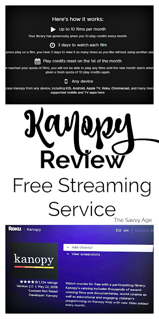 Kanopy free streaming service