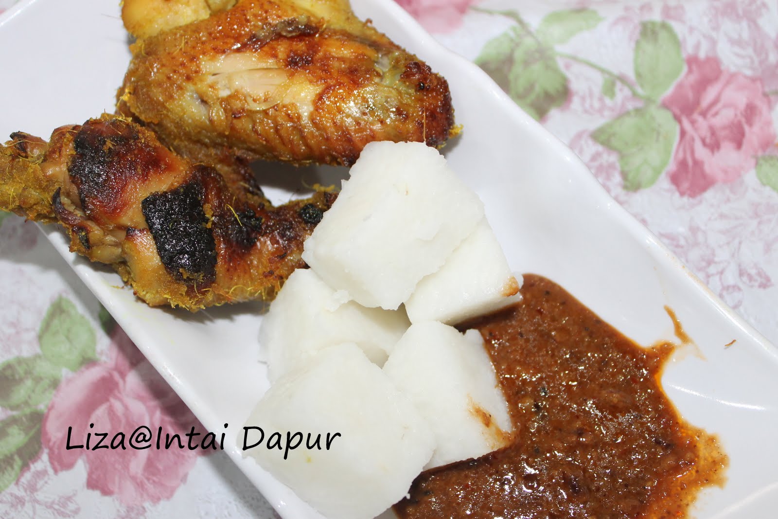 INTAI DAPUR: Ayam Bakar Ala Sate Kak Tie.