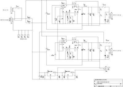 15V - 28V 4A Transmitter Power Supply Circuit Diagram