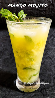 Mango Mojito | Mango Mojito Mocktail  | Non alcoholic Mango Mojito drink