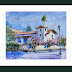 Plein Air @ Mission San José Fremont CA 加州風景寫生