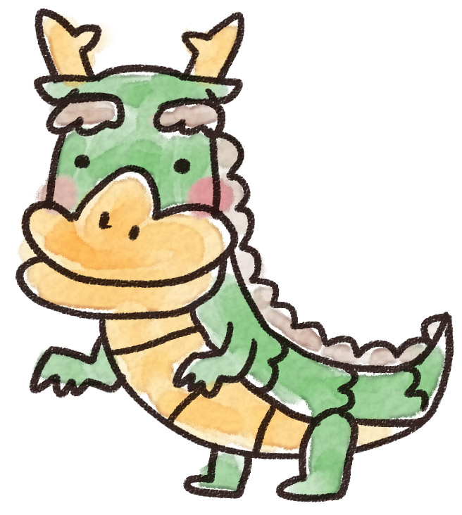 龍 ドラゴンのイラスト 辰年 干支 ゆるかわいい無料イラスト素材集 龍 ドラゴンのイラスト 辰年 干支 ゆるかわいい無料イラスト素材集