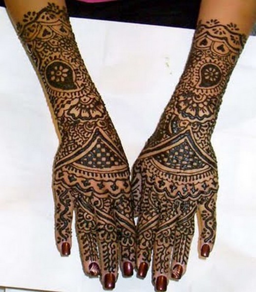 Indian Mehndi Designs for Arm