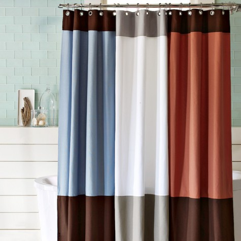 High End Shower Curtains Modern Style Home Ideas