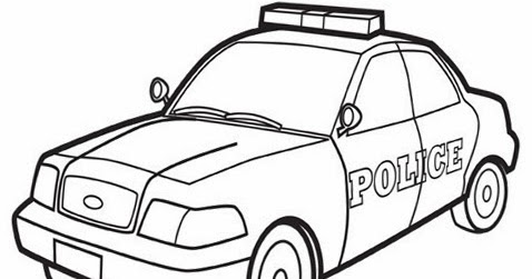 Download Kids Page: Police Car Coloring Pages | Printable Police ...
