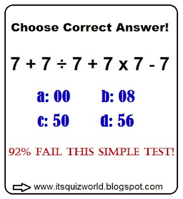 logic quiz with answers