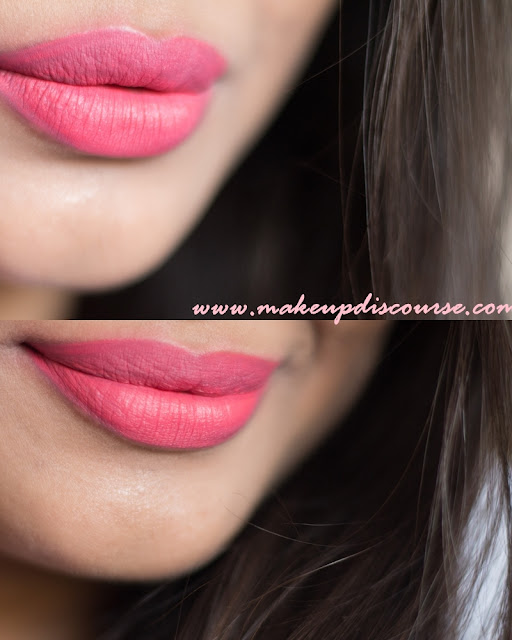 ColourPop Ultra Matte Ouiji Lipswatches on Indian Skintone