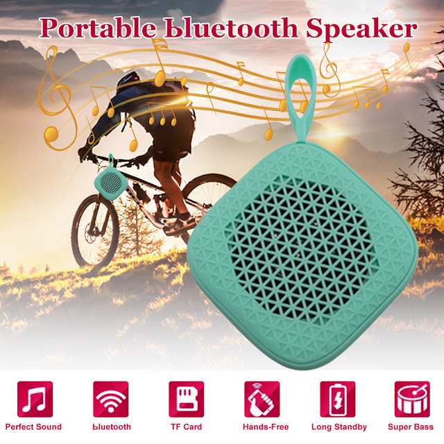 Portable Mini Wireless Bluetooth Speaker TF Card Handsfree Bass Stereo Outdoor Speaker Subwoofer 