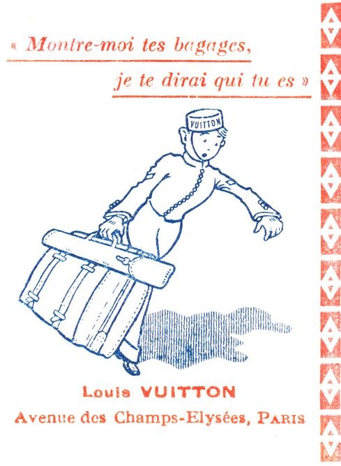 LV_Montre-moi tes bagages, et je te dirai qui tu es - Publicidad 1921