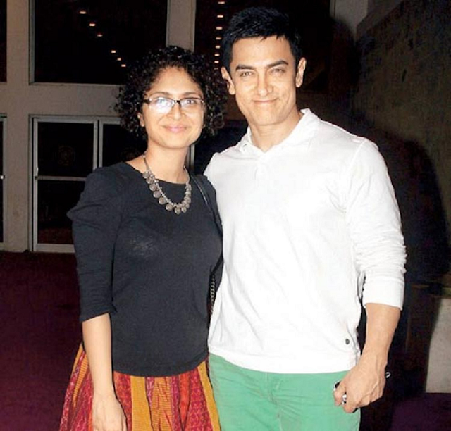 Aamir Khan & Kiran Rao Bollywood Couples Wallpapers Download