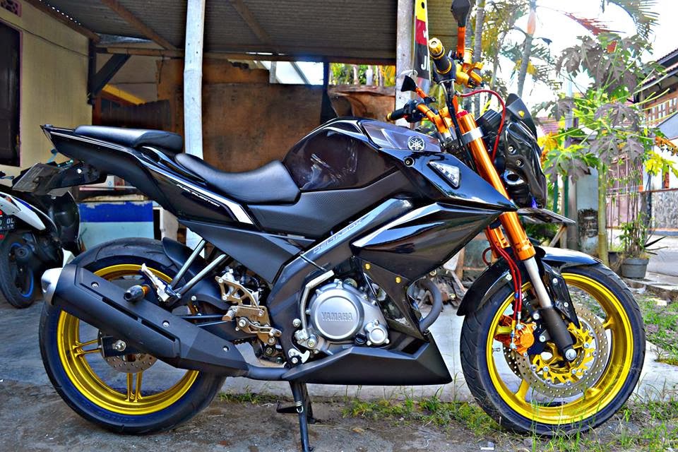  Modif  Vixion  Hitam  Modifikasi  Motor  Kawasaki Honda Yamaha 