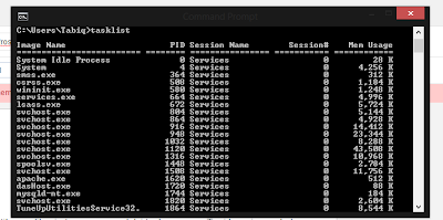 Tasklist CMD