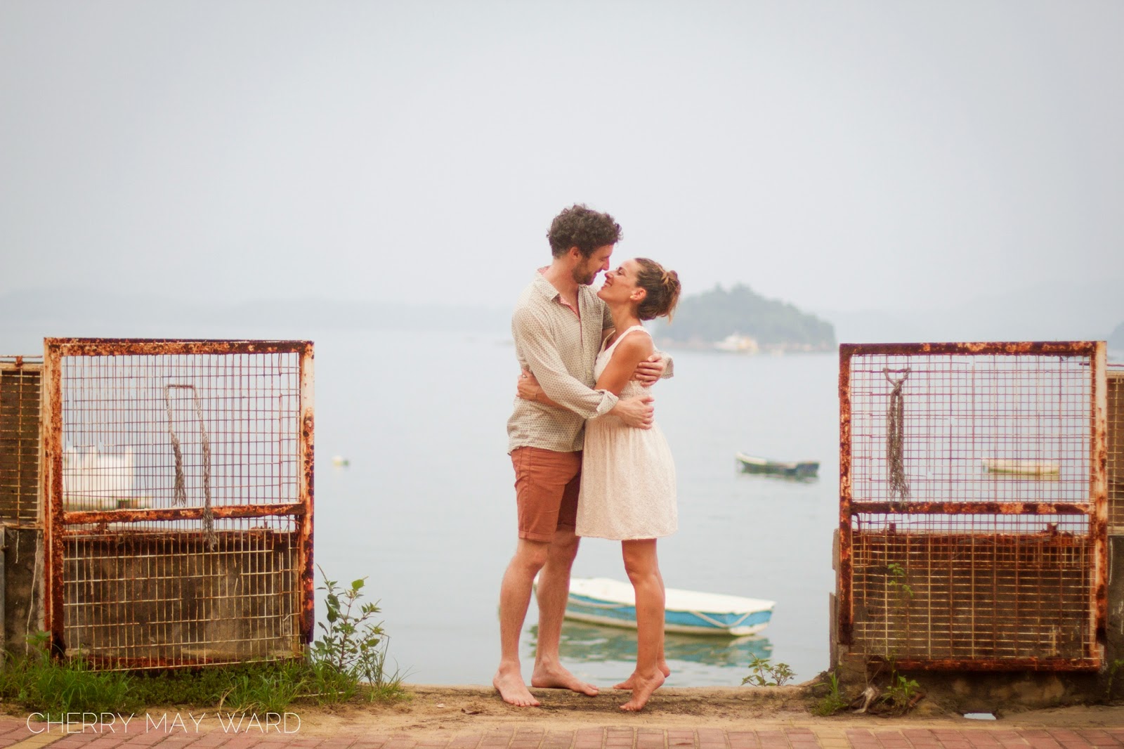 fun, sweet couple, couples love story, hong kong photography session, sai kung, sha ha beach