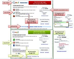 roubo de contas do Gmail (hijacking)