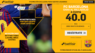 betfair supercuota Barcelona gana Valladolid 16 febrero 2019