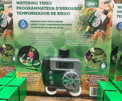 Save water and money with the Orbit Watering Timer